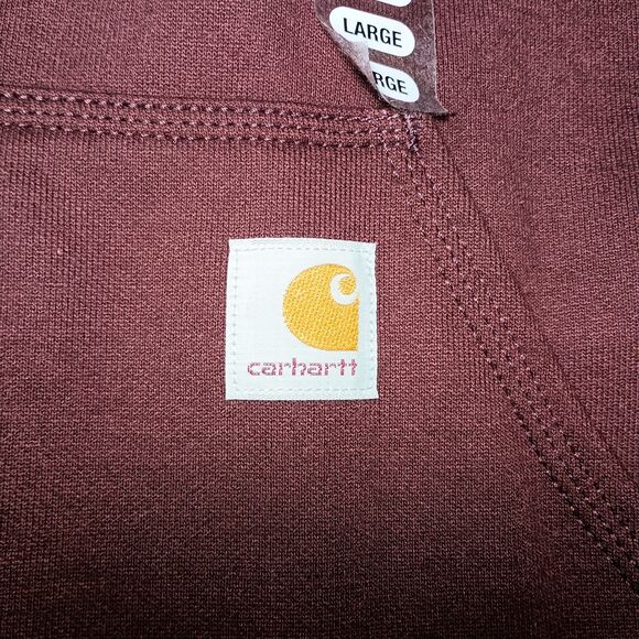 Carhartt K288-B86 Loose Fit Midweight Logo Sleeve Graphic Hoodie Jacket Large L - Picture 11 of 16
